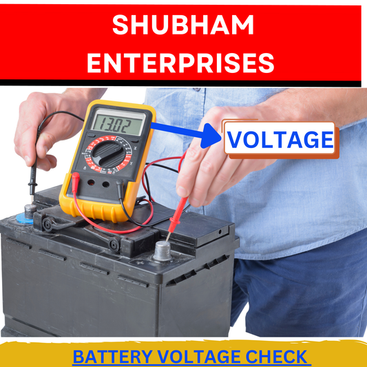 Battery check ups by Shubham Enterprises 