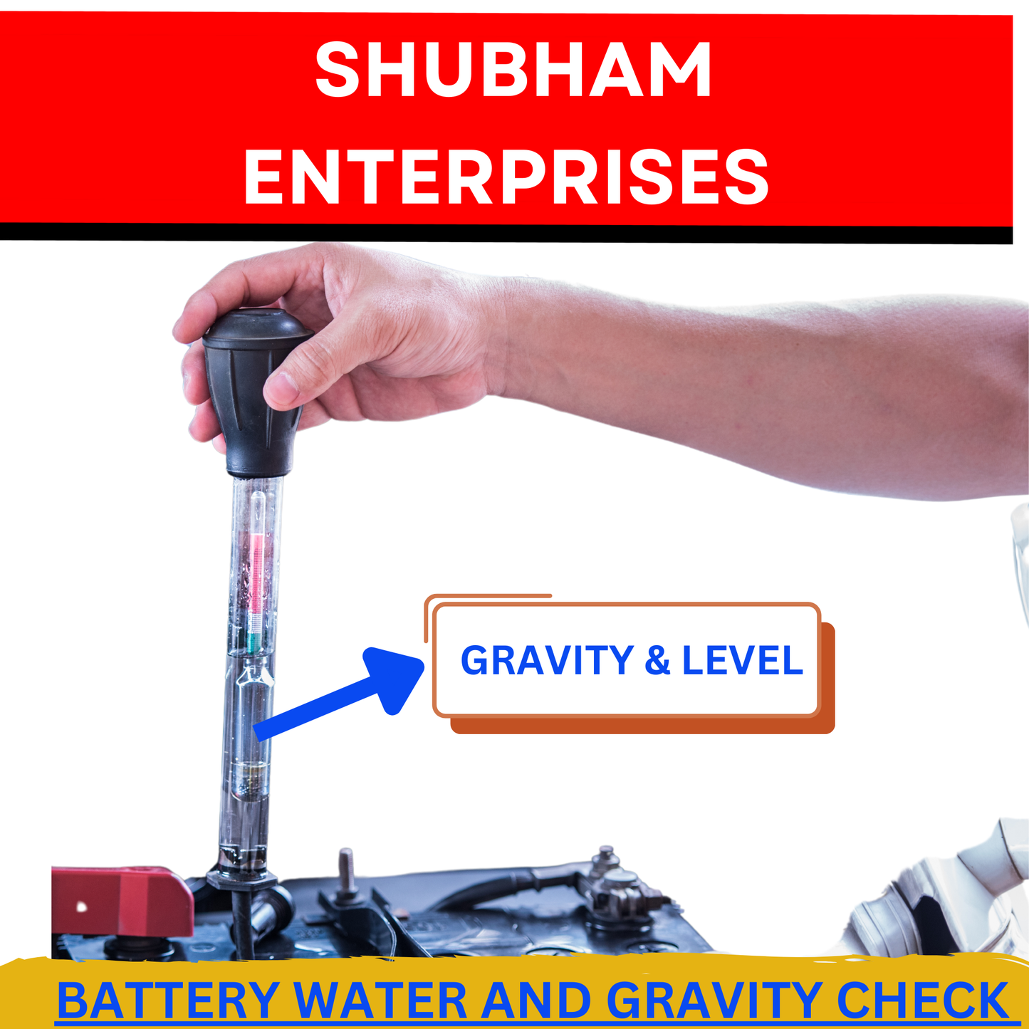 Battery check ups by Shubham Enterprises 